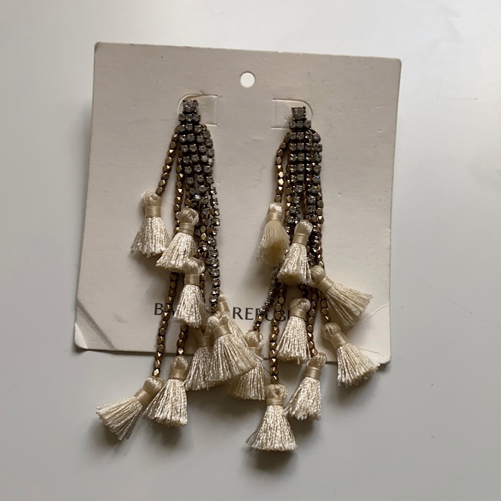 Banana Republic tassel earrings!